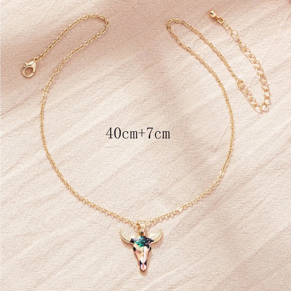 Cattle Head Charm necklace - Picture 6 of 7